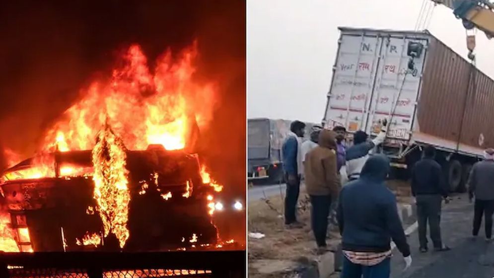 ভারতে ট্রাক-বাসের ভয়াবহ সংঘর্ষে দগ্ধ হয়ে ১৭ জনের মৃত্যু