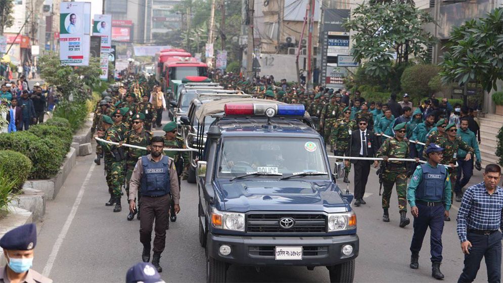 ছবিতে খালেদা জিয়ার অন্তিম যাত্রা