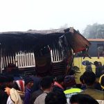 সিলেটে তিন বাসের সংঘর্ষ, নিহত ২