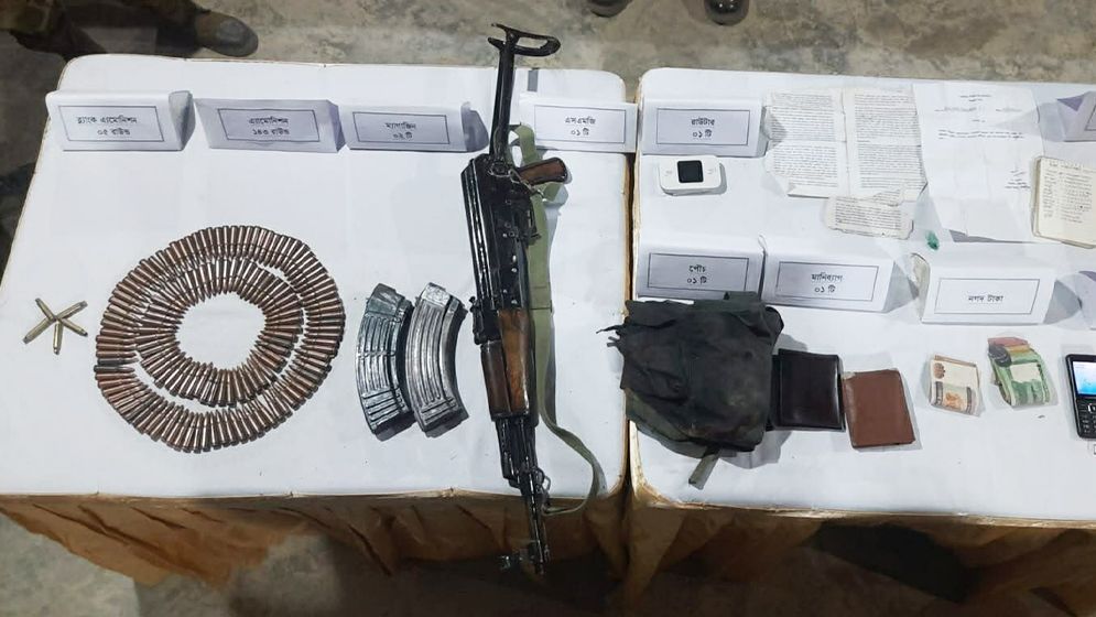 বান্দরবানে সেনাবাহিনীর অভিযানে জেএসএস (মূল) সদস্য নিহত