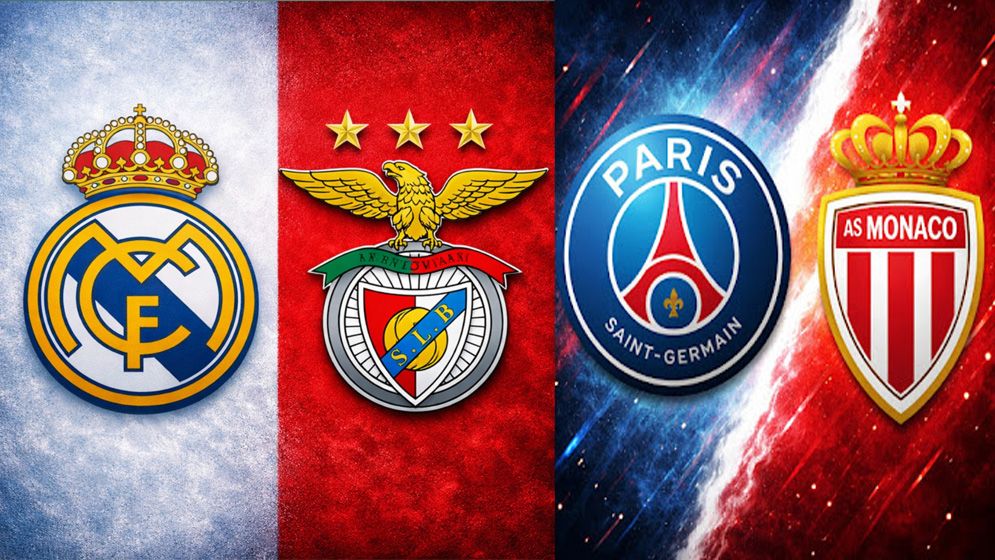 প্লে-অফের ফিরতি লেগে আজ মাঠে রিয়াল মাদ্রিদ-পিএসজি-বেনফিকা